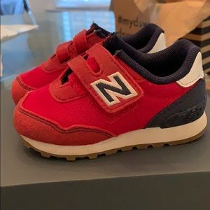 New Balance Toddler Red Sneakers